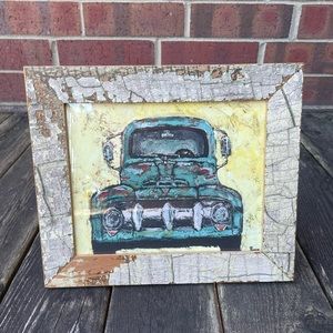 Framed print. Frame 13 x 11 Opening 9 3/4 x 7 3/4